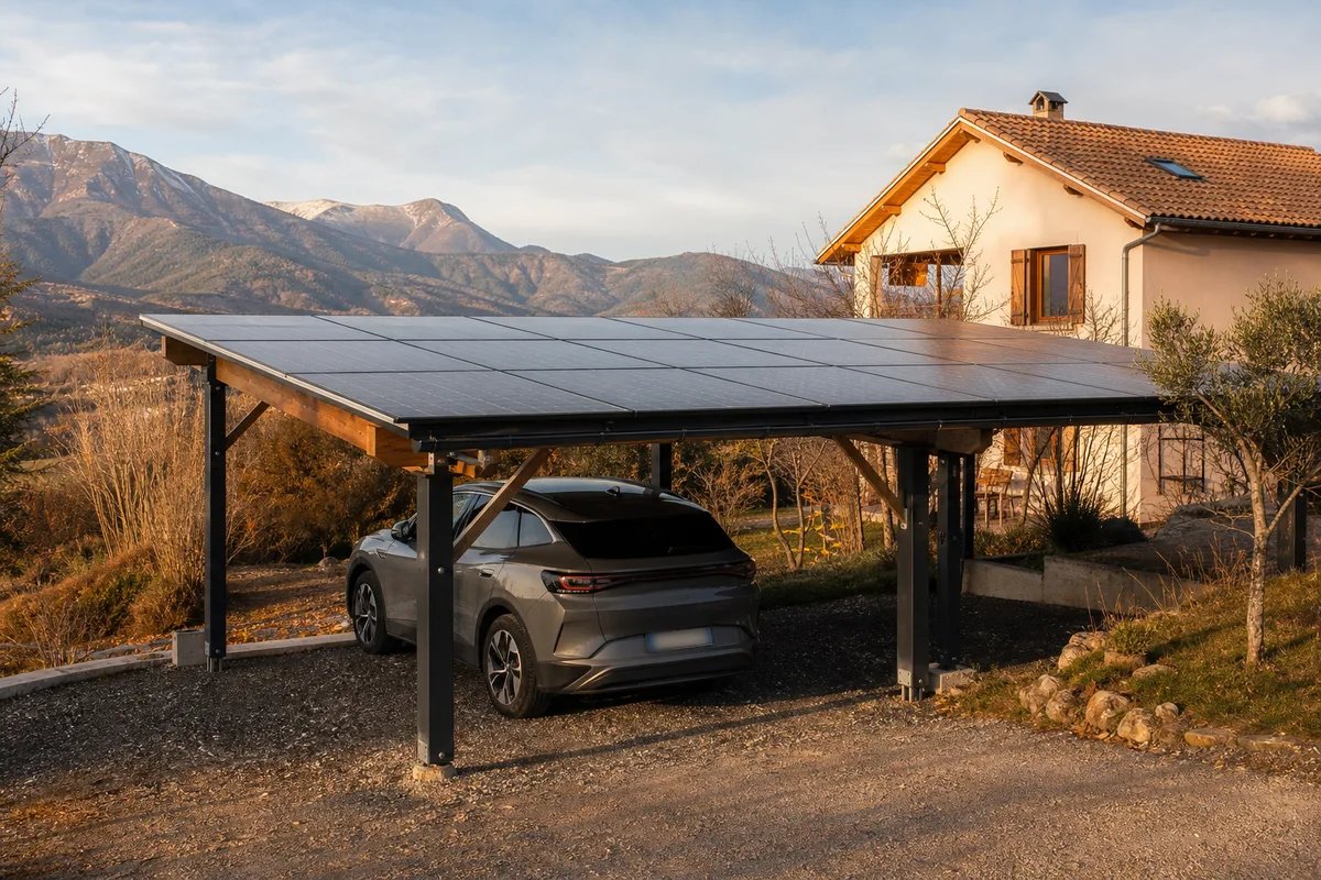 Carport solaire