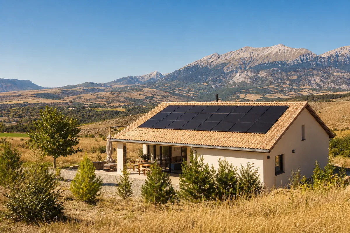 Panneau solaire La Bâtie-Montsaléon : installation photovoltaïque