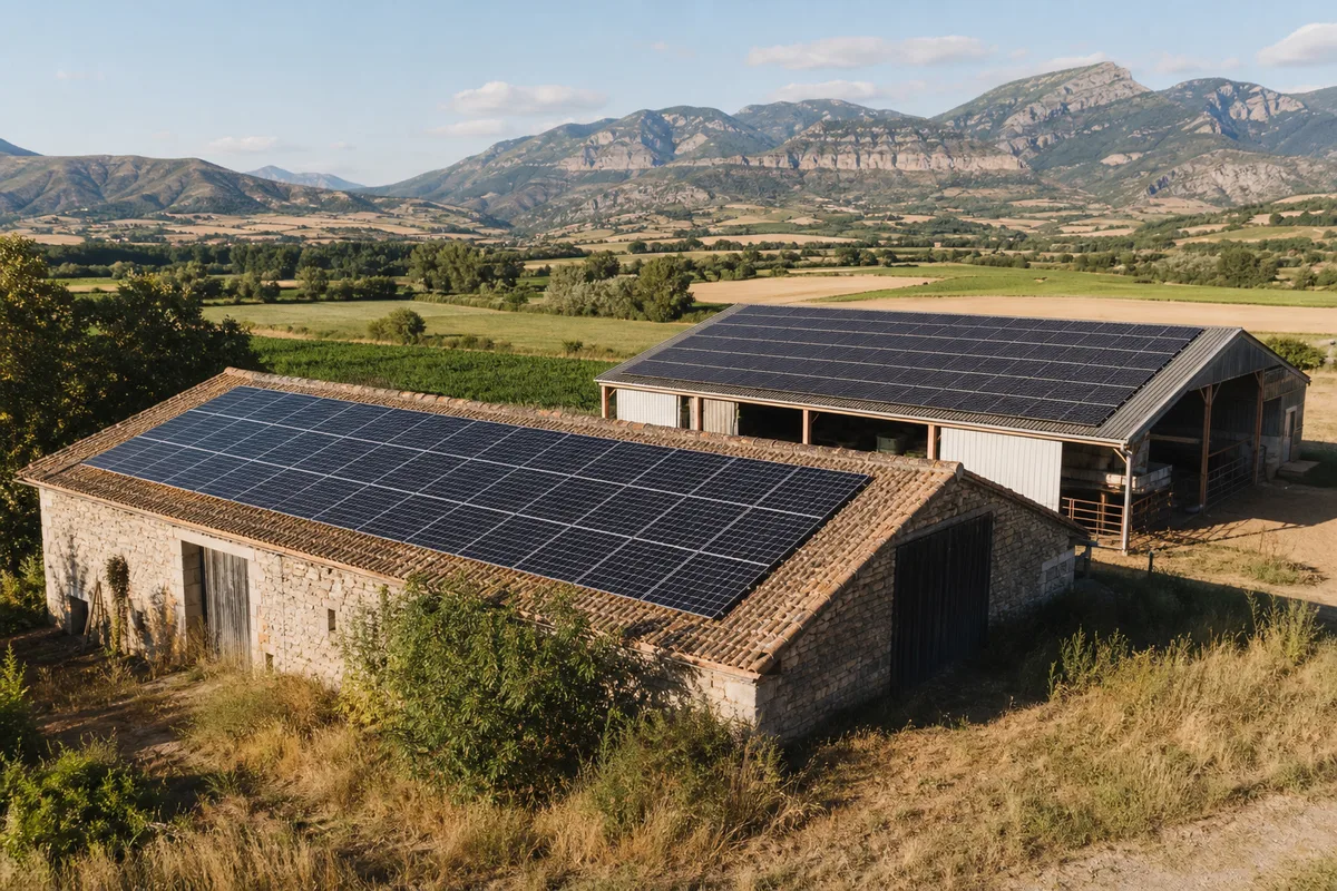 Panneau solaire Montclus : installation photovoltaïque